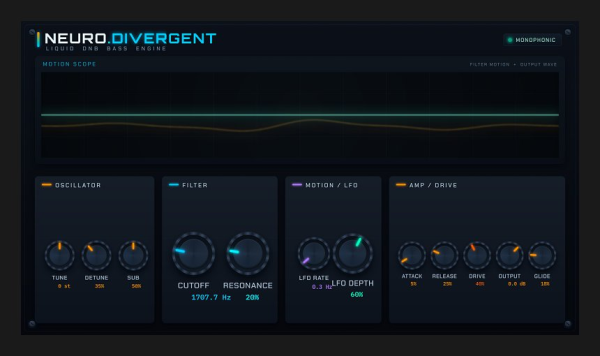 Neuro Divergent — Neuro bass FX